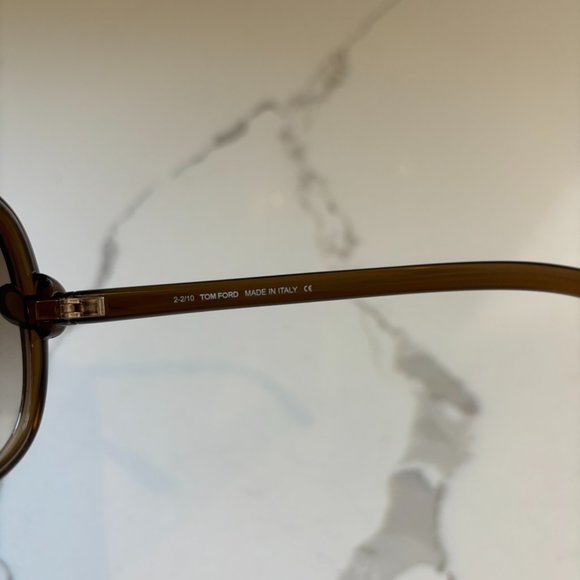 Tom Ford Brown Gradient Ingrid Sunglasses TF163 - Picture 6 of 10